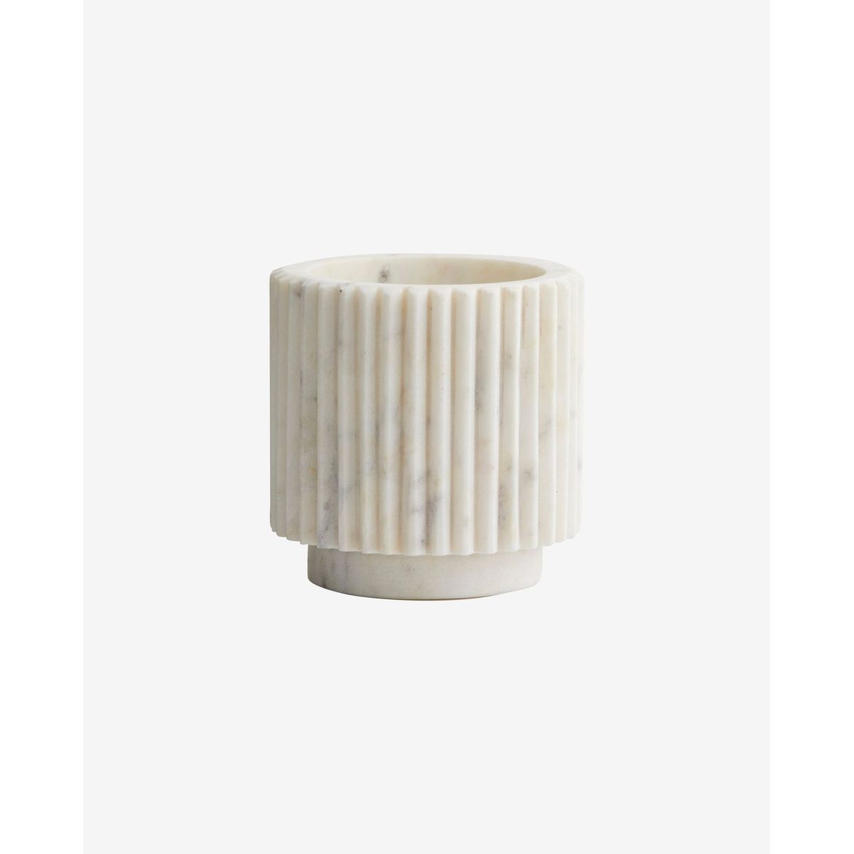 Nordal A/S LOON pot, white marble