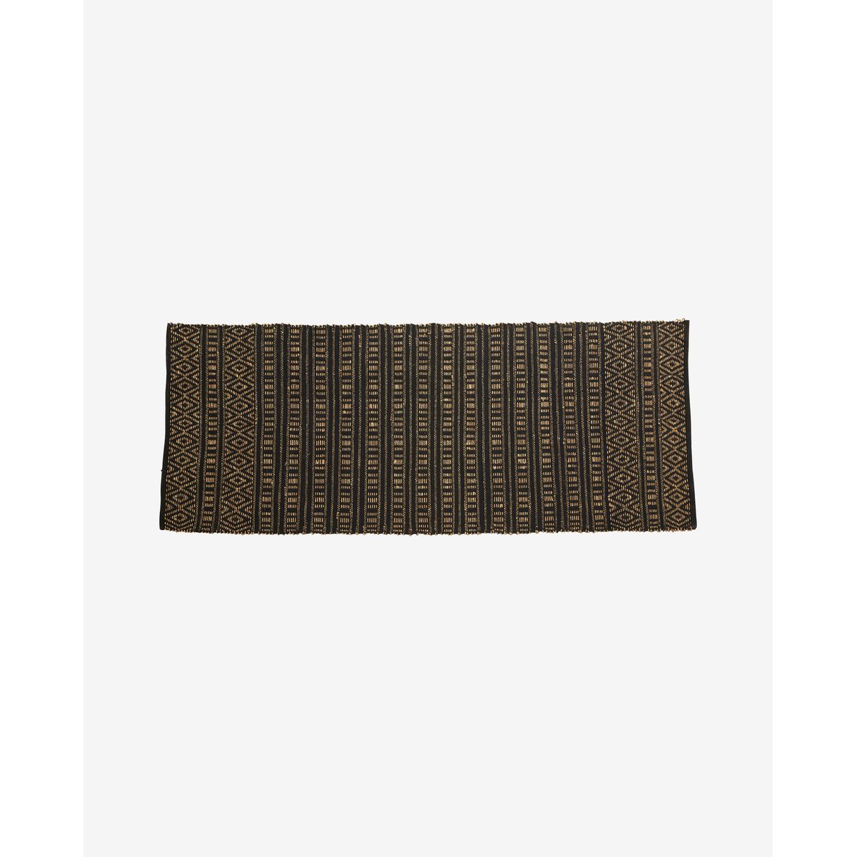 Nordal A/S FARAH rug, black/natural colour