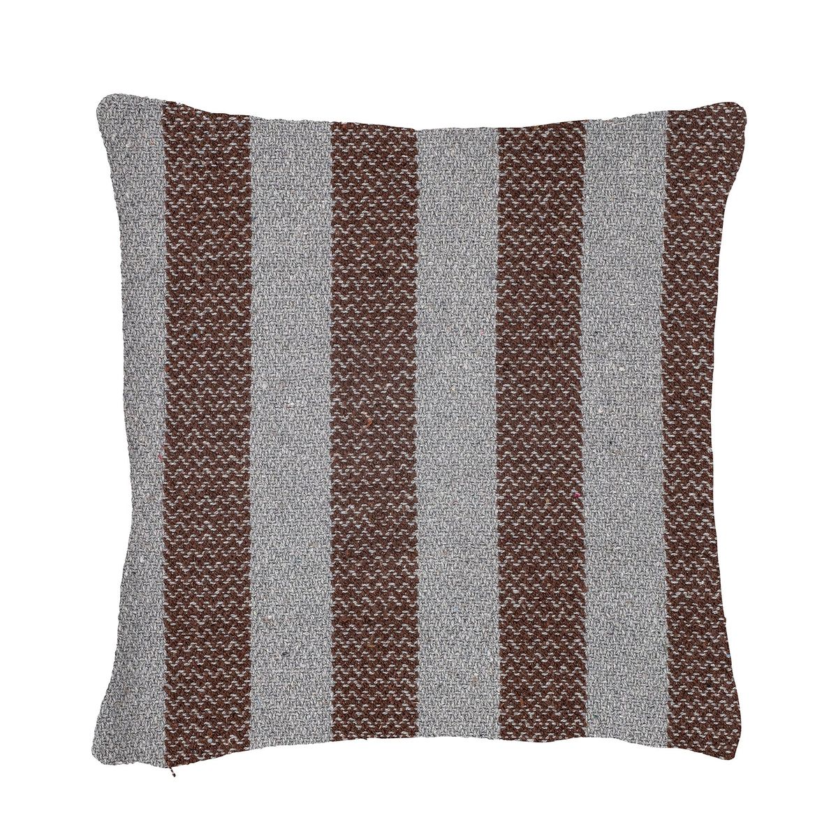 Nann Pude, Brun, Genanvendt Bomuld - L40xW40 cm - Brown / L40xW40 cm / 52% Cotton, 32% Polyester, 10% Acrylic,6% Rayon