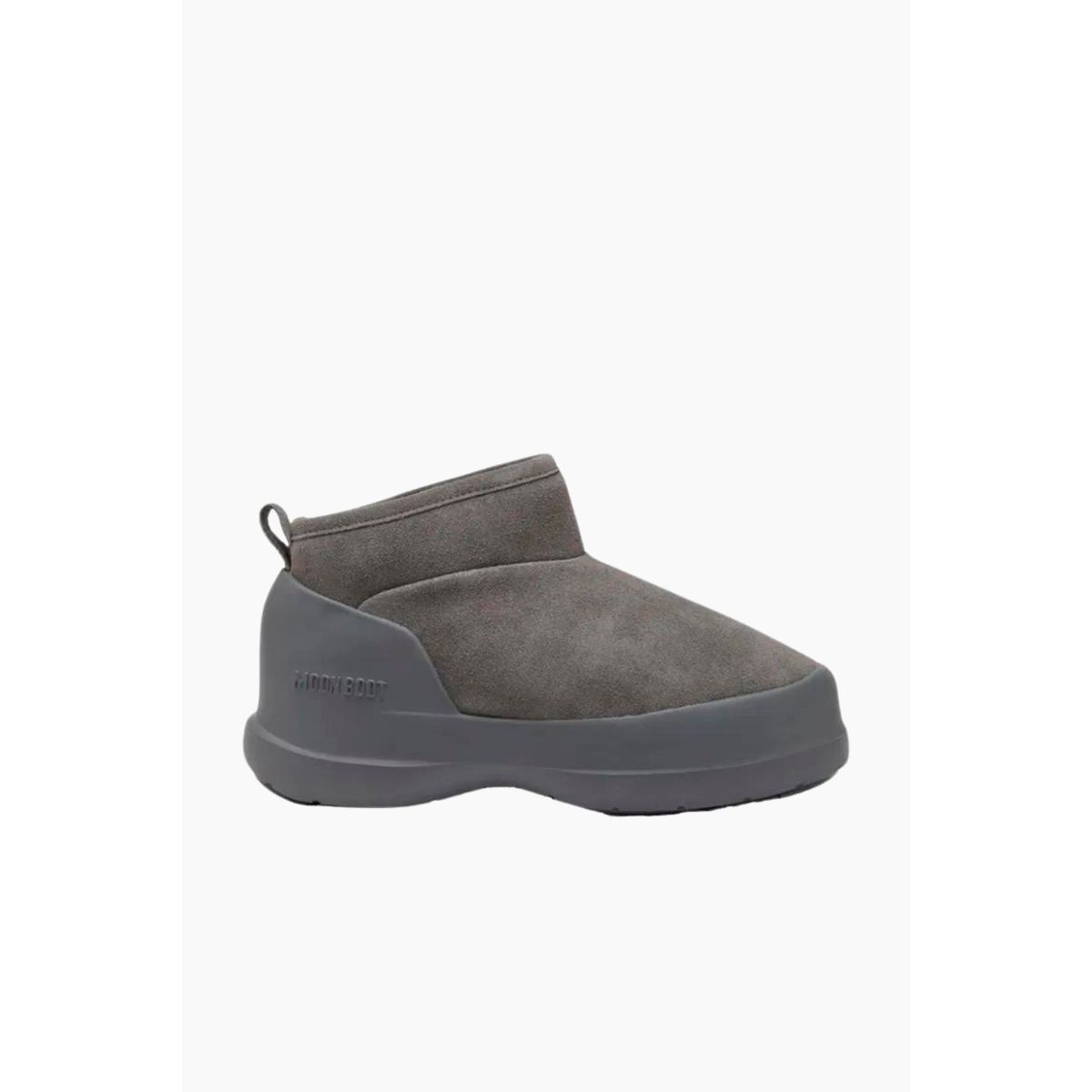 MB Luna Low Boot Suede - Anthracite - Moon Boot - Grå 38