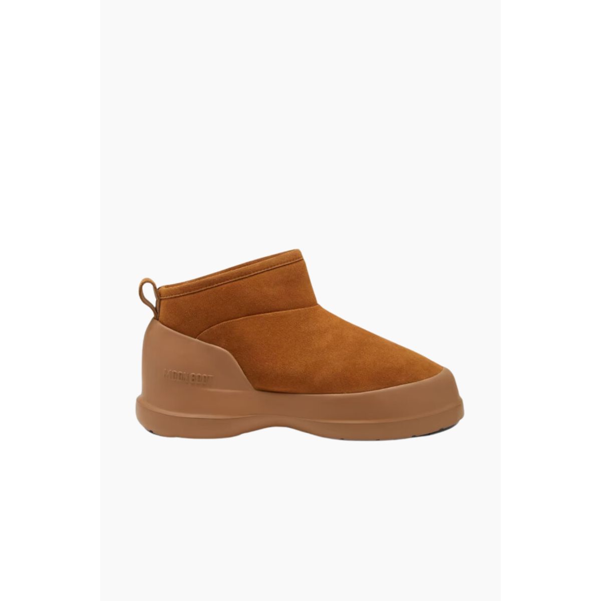 MB Luna Low Boot Suede - Cognac - Moon Boot - Brun 37