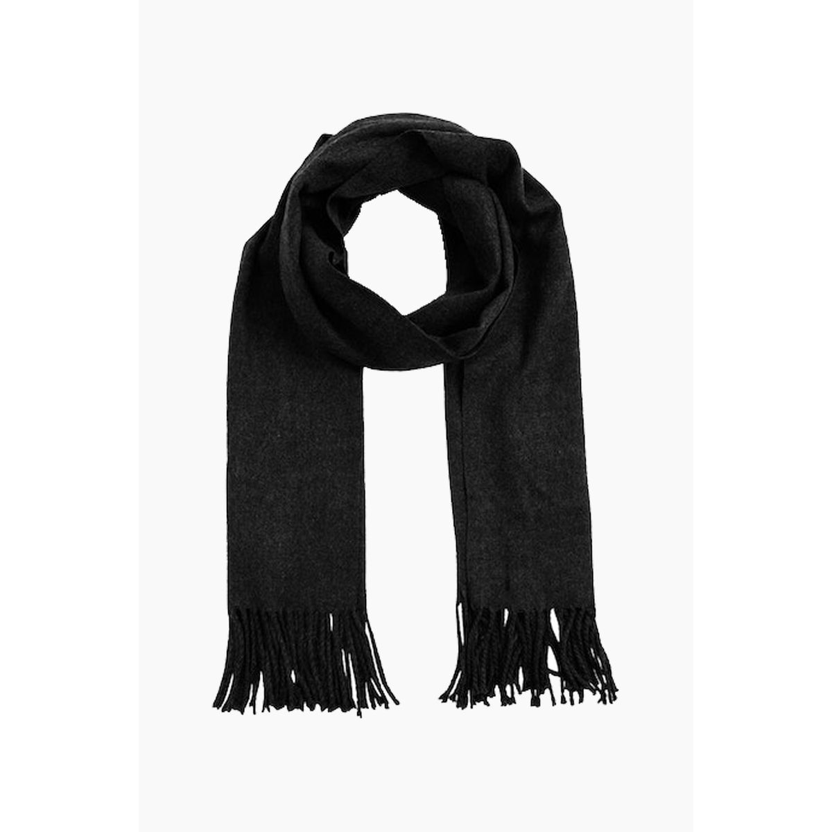 Objmarilyn Wool Scarf - Black - Object - Sort One Size