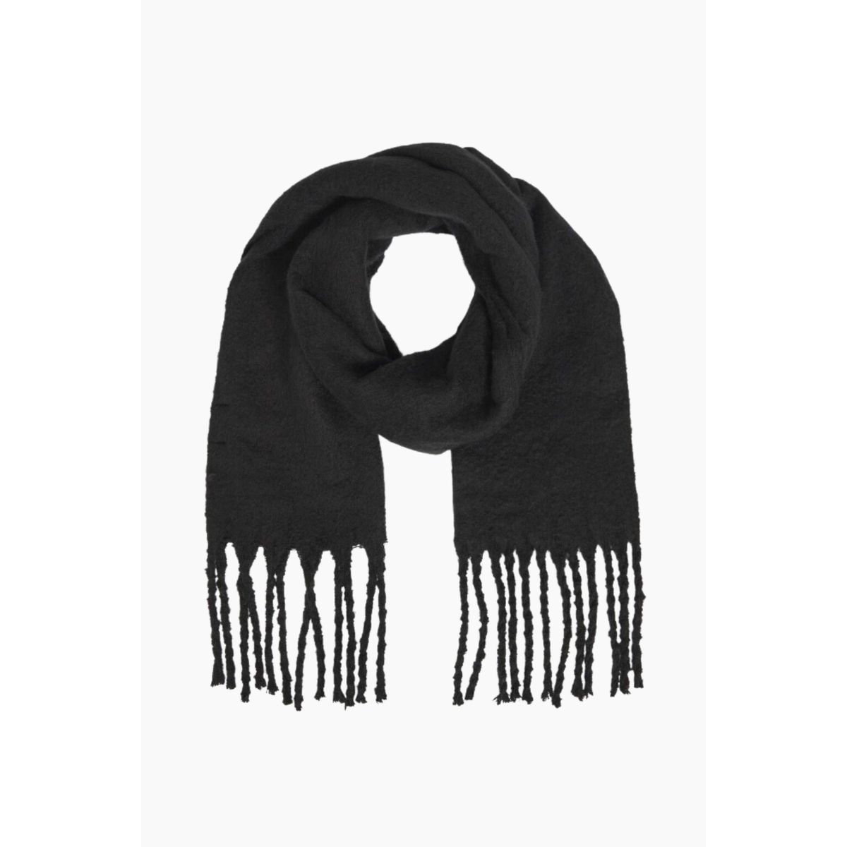 Objmitta Check Scarf Rep - Black - Object - Sort One Size