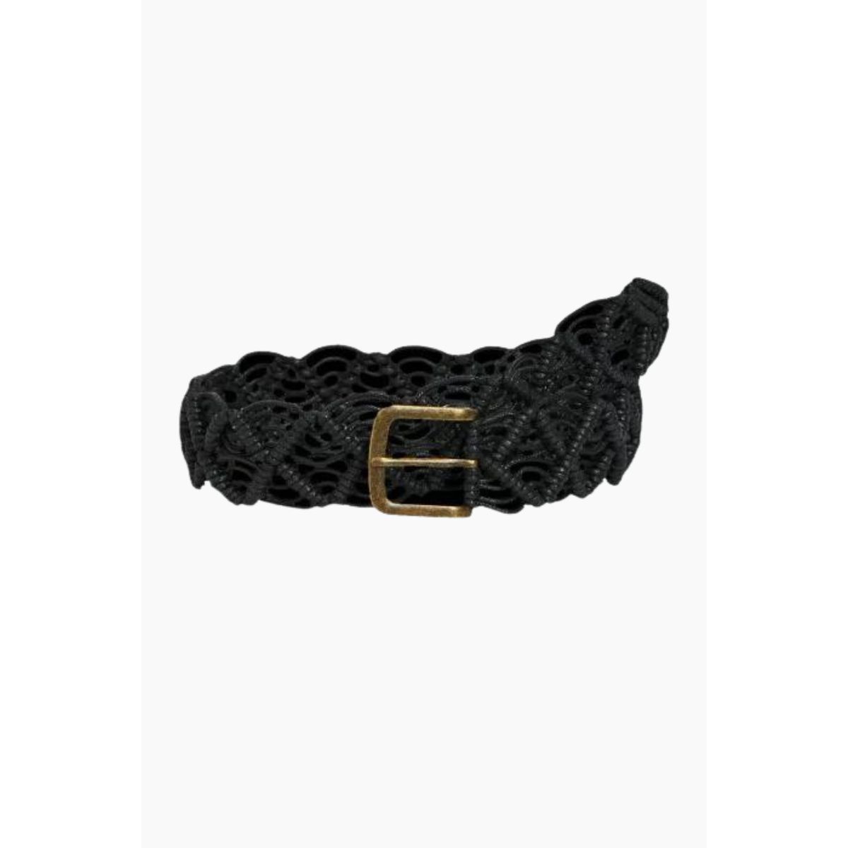 Objbella Belt - Black - Object - Sort XL