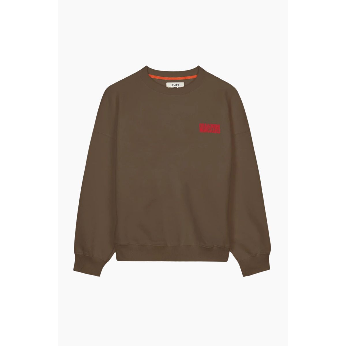 Organic Sweat Atli Sweatshirt - Teak - Mads Nørgaard - Brun S