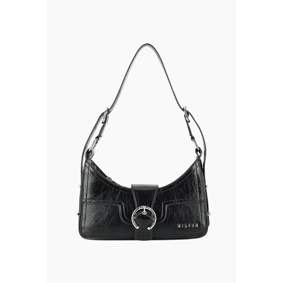 Alba Shoulder Bag 571020 - Black - Silfen Studio - Sort One Size