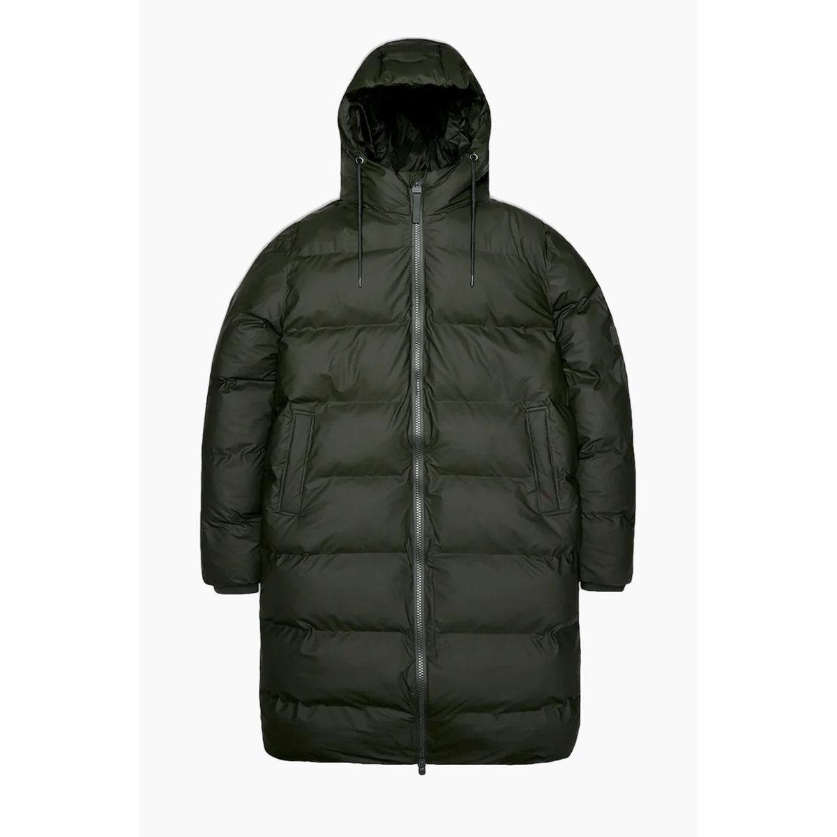 Alta Long Puffer Jacket W3T4 - Green - Rains - Grøn M