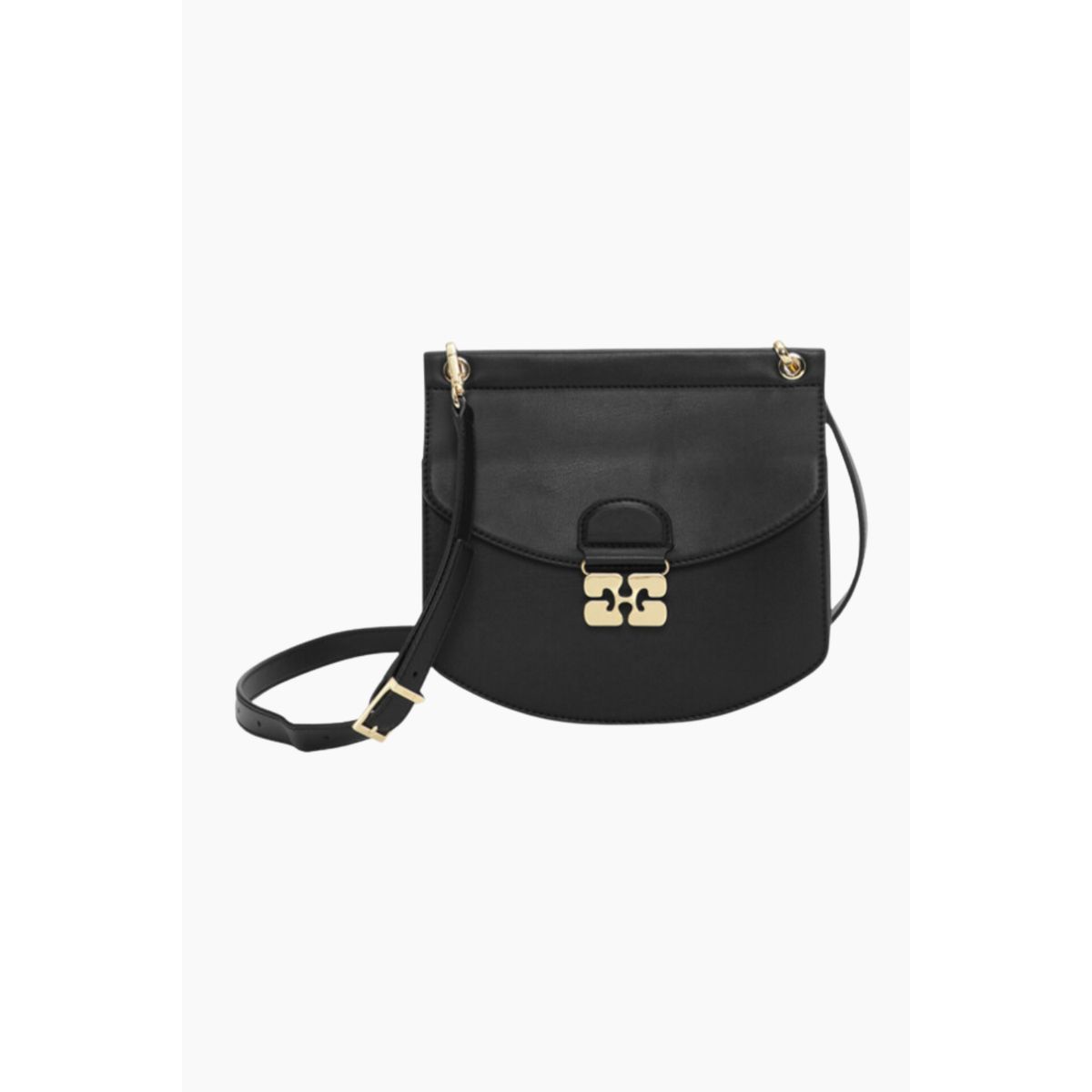 Apo-G Bag Small A6449 - Black - GANNI - Sort One Size