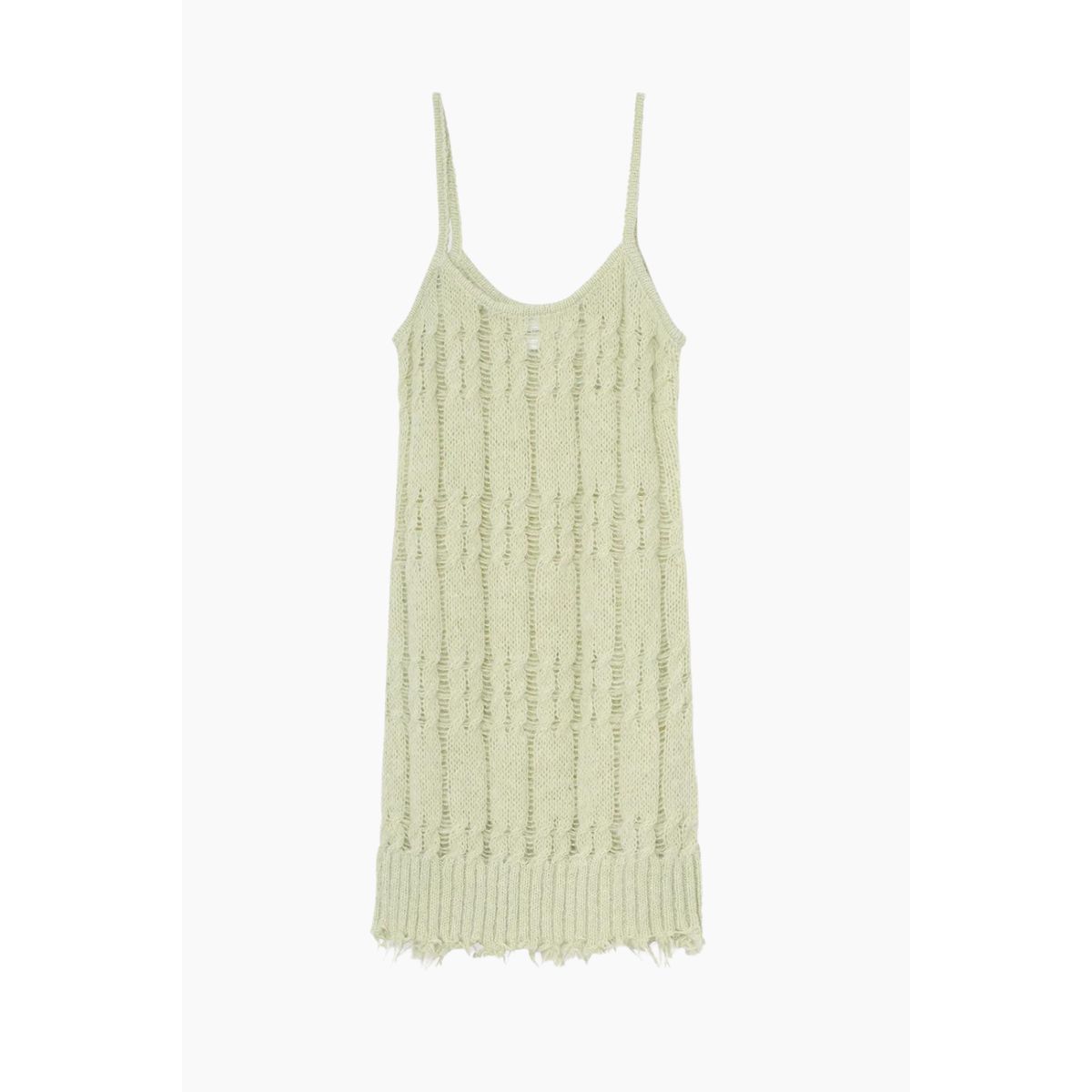 ArmieRS Knit Dress - Pastel Green - Résumé - Grøn S