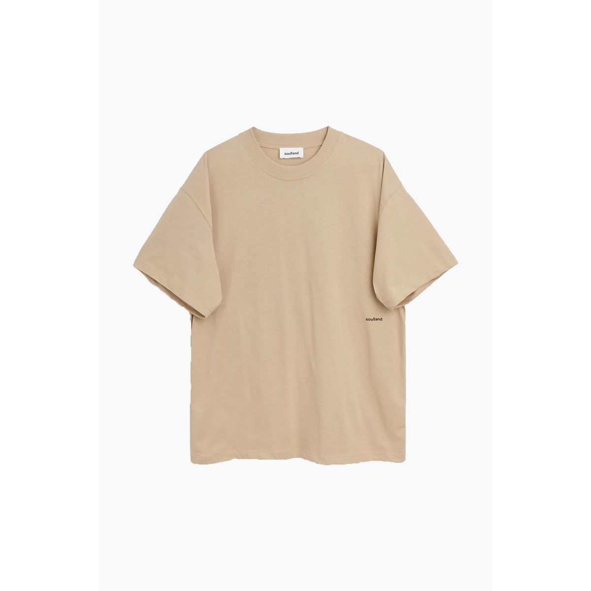 Ash T-shirt - Beige - Soulland - Beige M/L