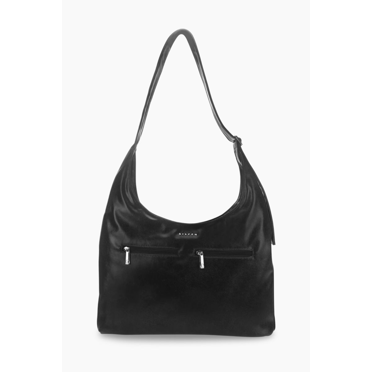 Astrid Buckle Crossbody Bag - Dark Grey - Silfen Studio - Grå One Size