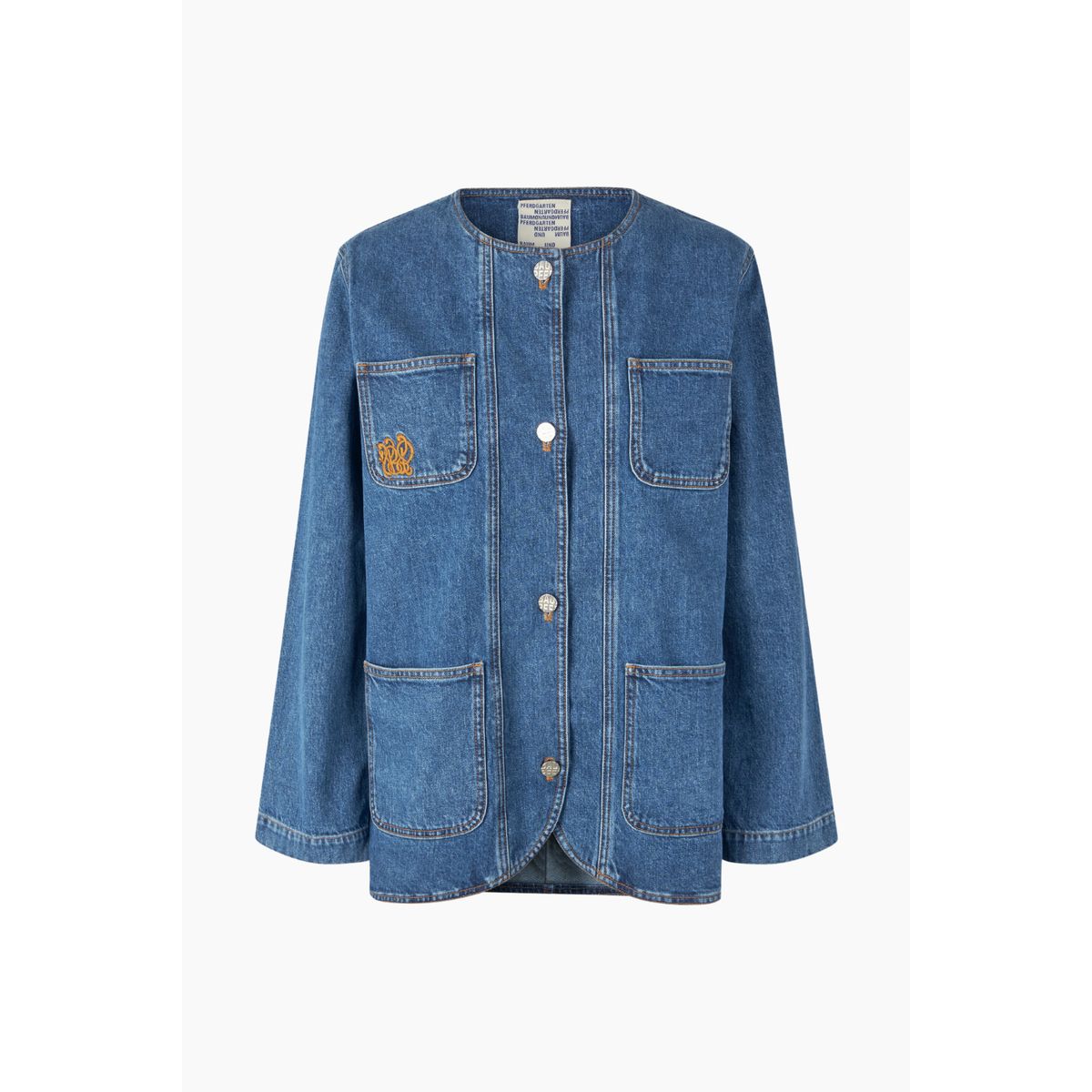 Beata Jacket - Classic Blue Denim - Baum und Pferdgarten - Blå L