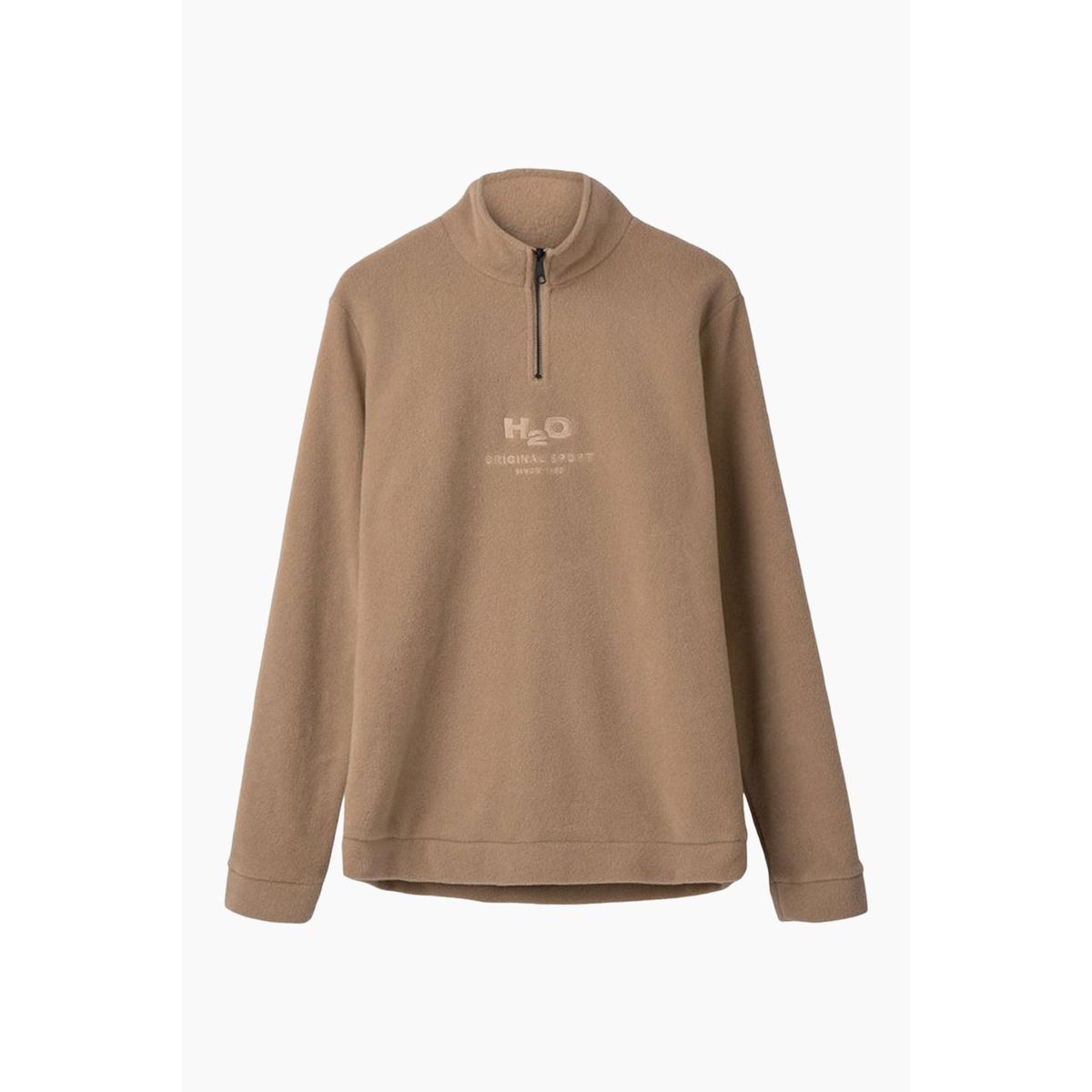 Blåvand II Fleece Half Zip - Oak - H2O - Beige XS