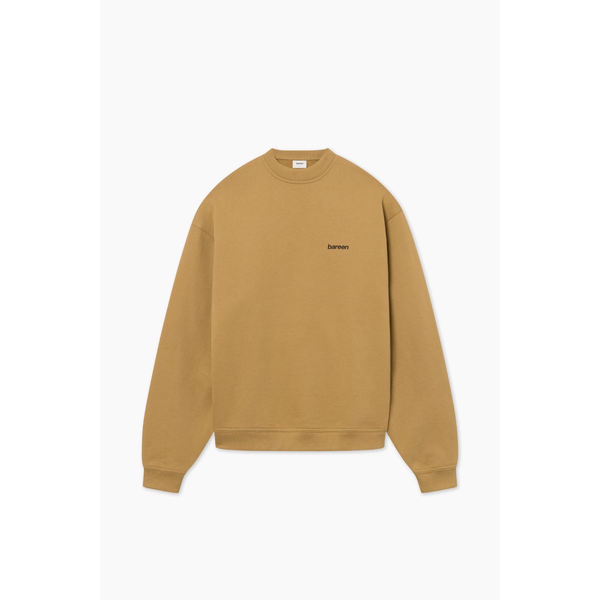 Brax Oversized Crewneck - Antique Bronze - bareen - Brun XS