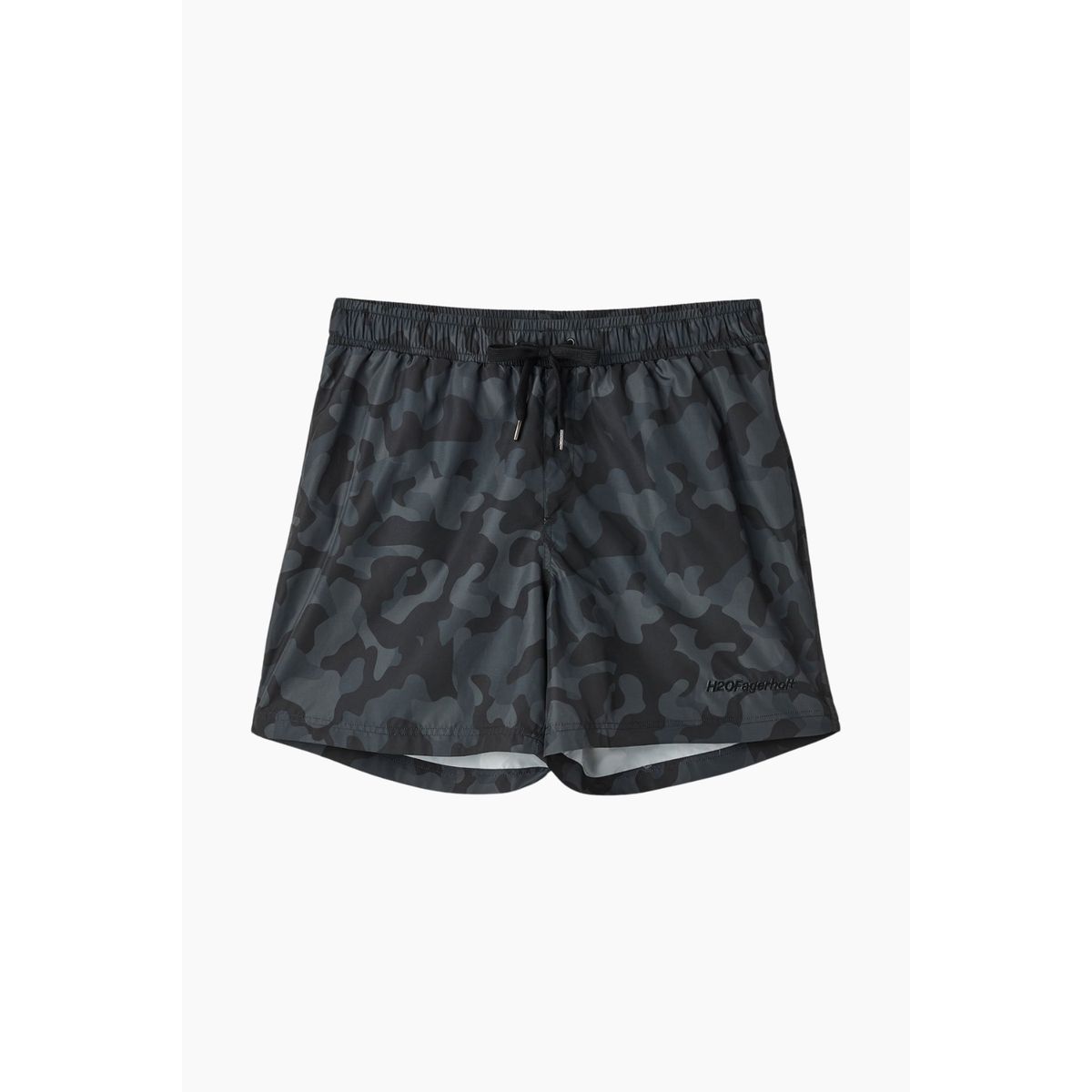 Camou Swim Shorts - Black Camou - H2O Fagerholt - Sort S