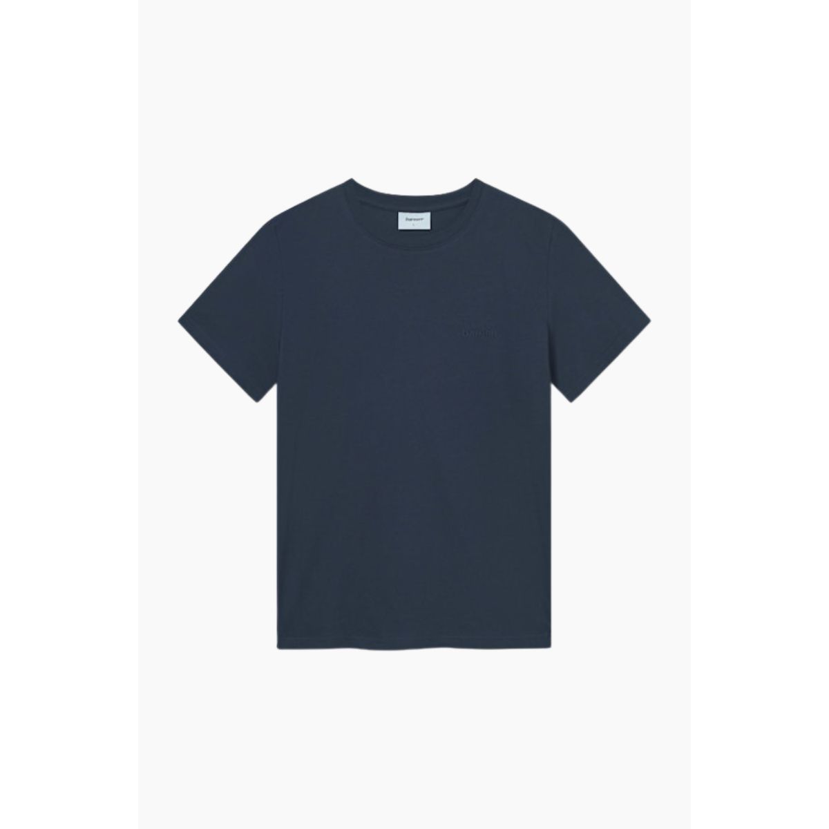 Classic Fit Tee - Navy Blue - bareen - Blå M