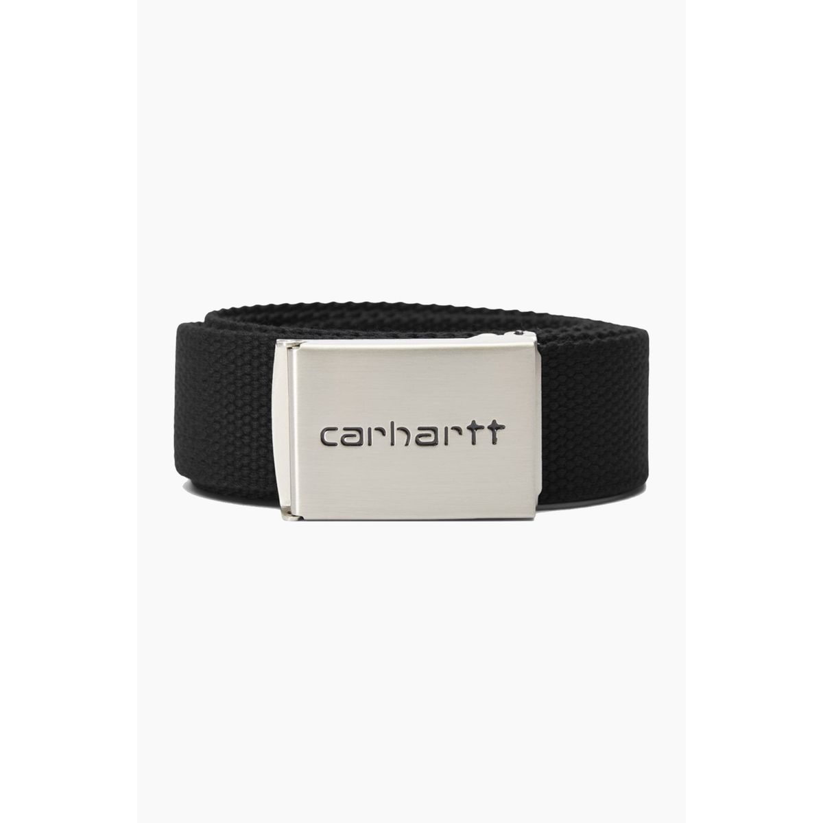 Clip Belt Chrome - Black - Carhartt WIP - Sort One Size