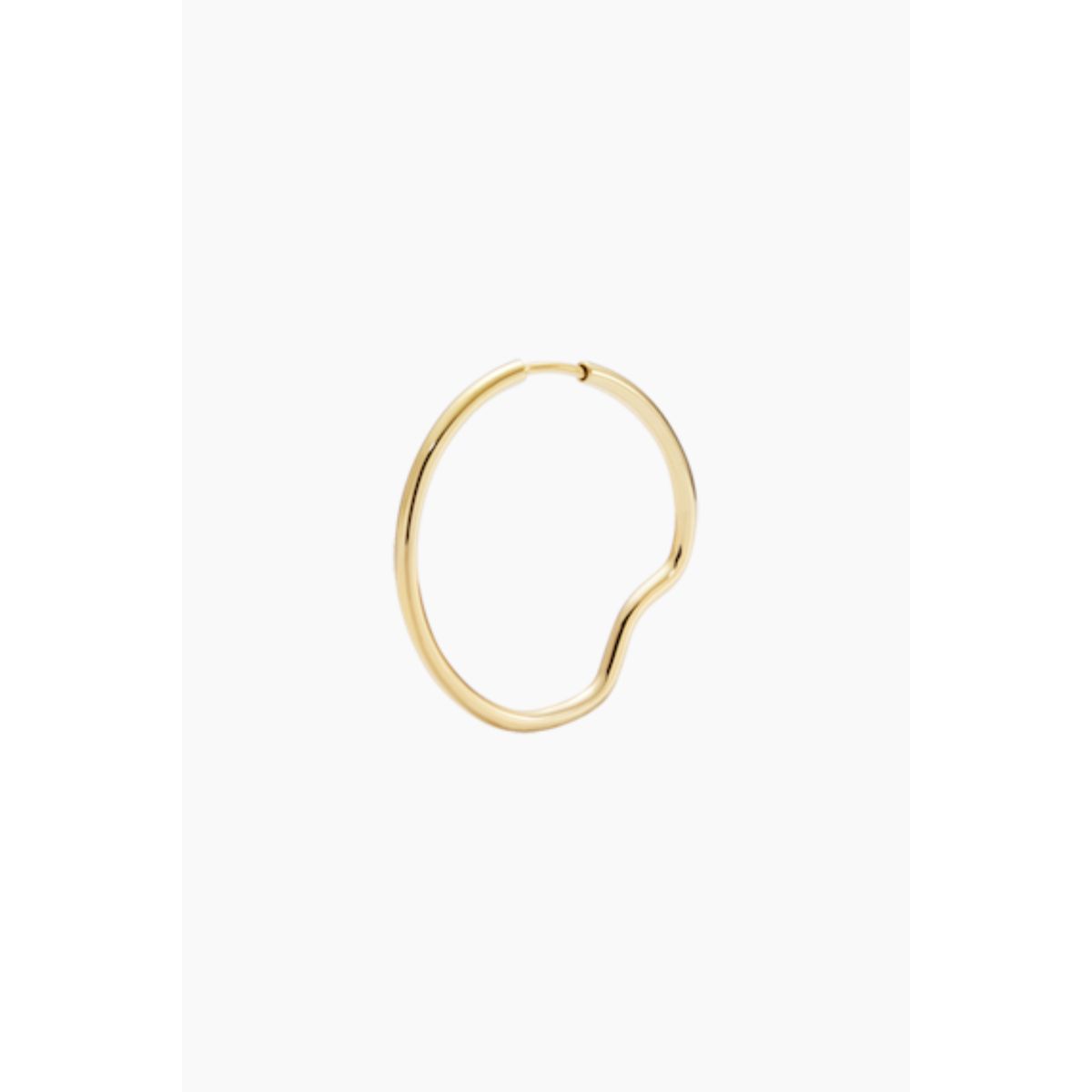 Copenhagen 25 Hoop - Goldplated Silver - Maria Black - Guld One Size