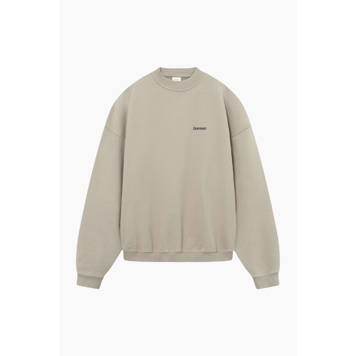 Crewneck Oversize Logo 2.0 - Clay - bareen - Beige L