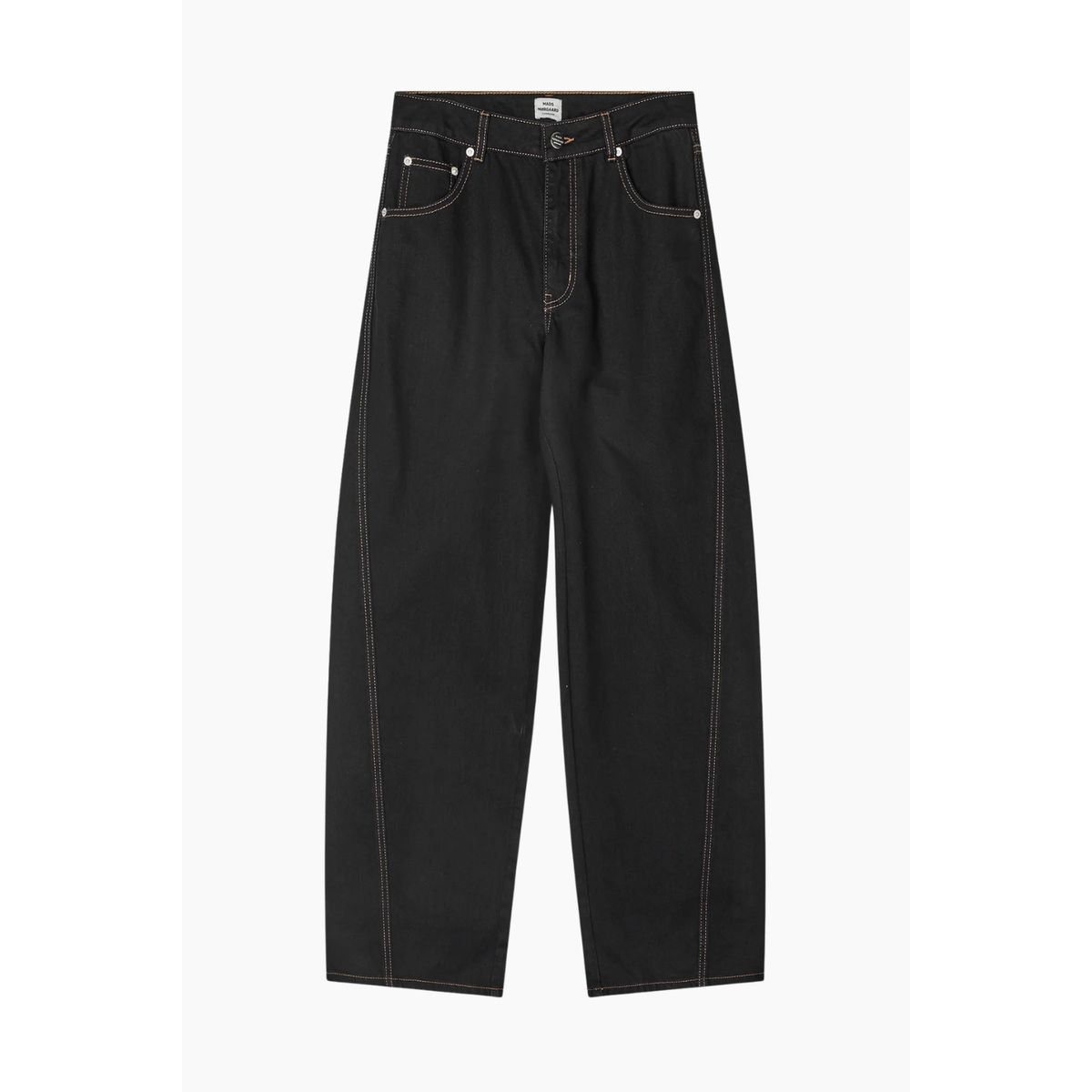 Dyed Denim Christel Jeans - Black - Mads Nørgaard - Sort XS