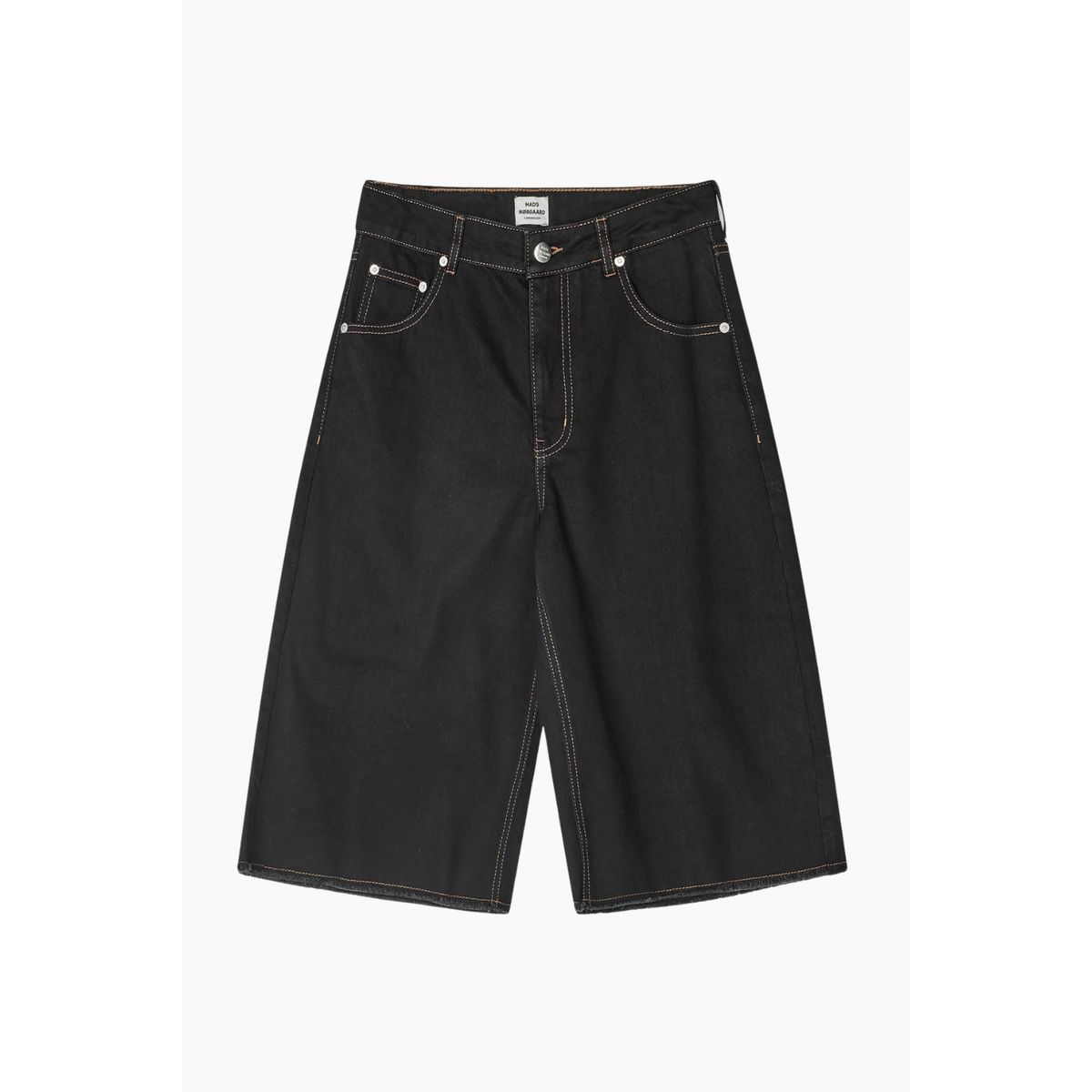 Dyed Denim Robyn Shorts - Black - Mads Nørgaard - Sort XL