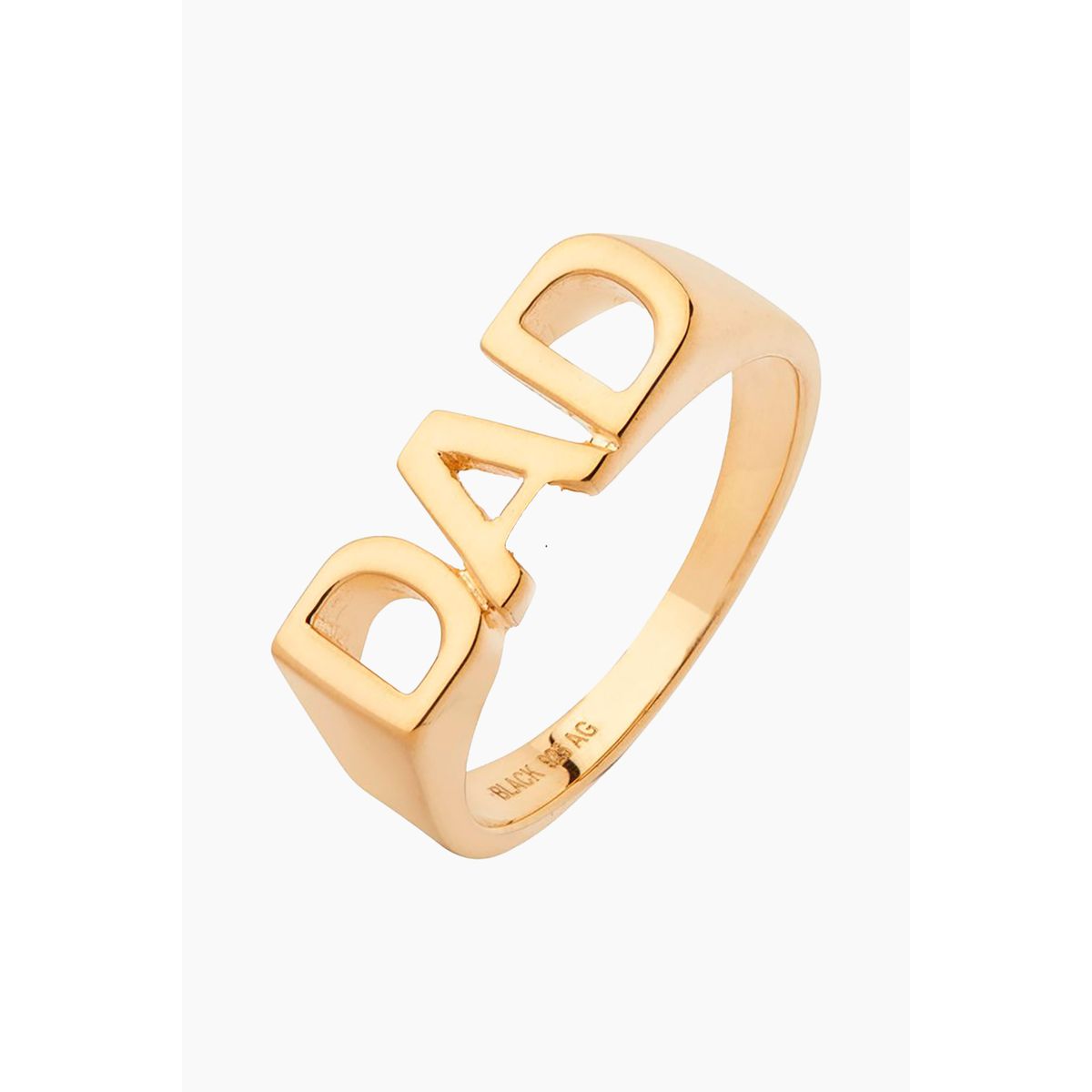 Dad Ring - Goldplated Silver - Maria Black - Guld 60