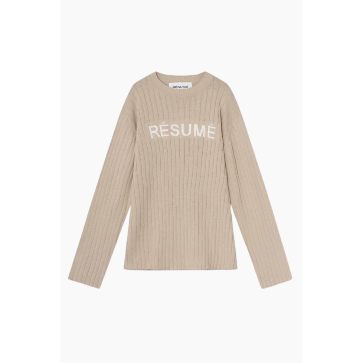 DevonRS Knit Pullover - Beige - Résumé - Beige XS