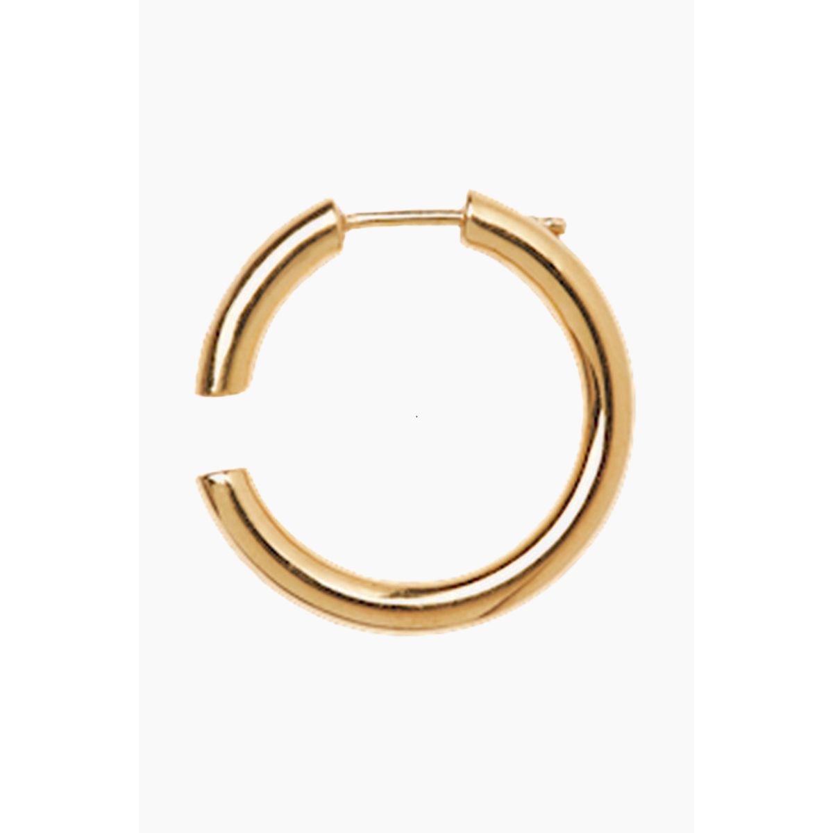 Disrupted 22 Hoop - Goldplated Silver - Maria Black - Guld One Size