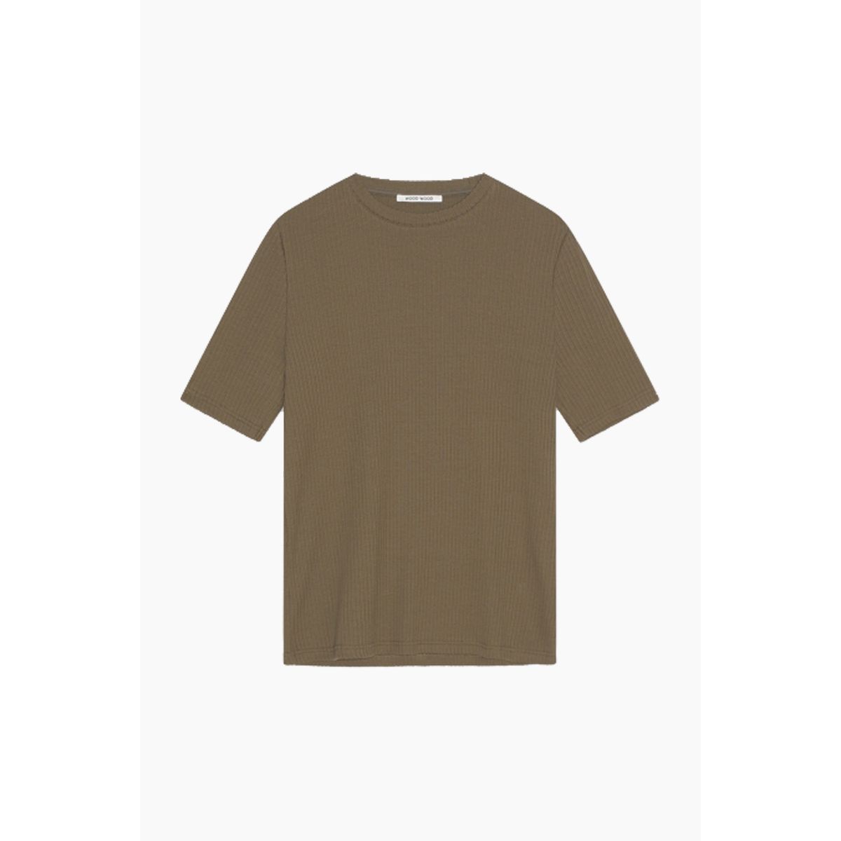 Emmy Fancy Jersey T-Shirt - Crocodile Green - Wood Wood - Grøn L