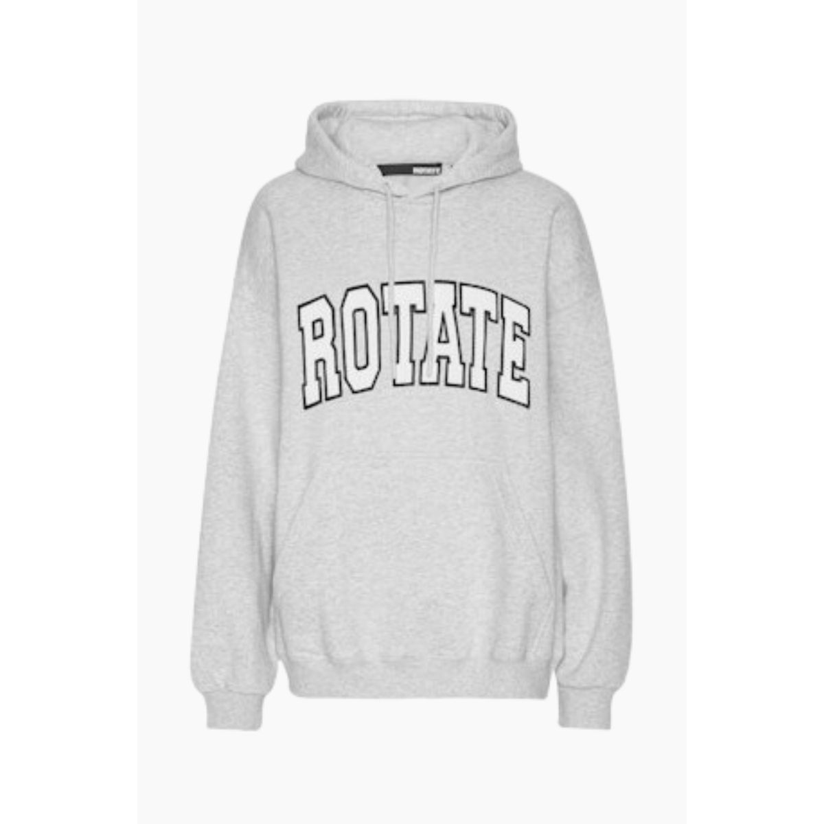 Heavy Sweat Hoodie - Light Grey Melange - Rotate - Grå M