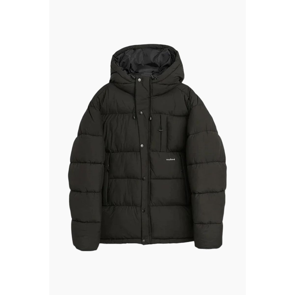 Ian Puffer Jacket - Black - Soulland - Sort S-M