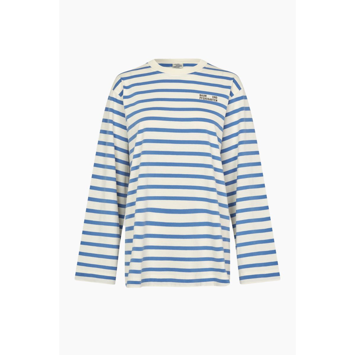 Jeevana Top - Blue EBB Whisper Stripe - Baum und Pferdgarten - Stribet S