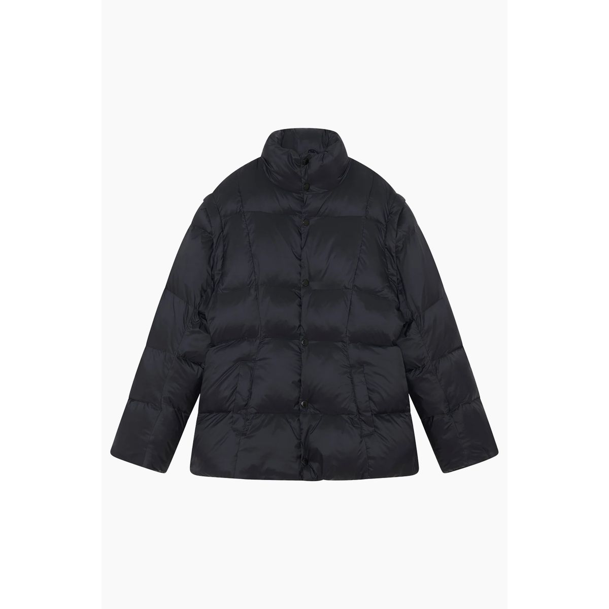 Leoni Short Padded Jacket - Black - Wood Wood - Sort S