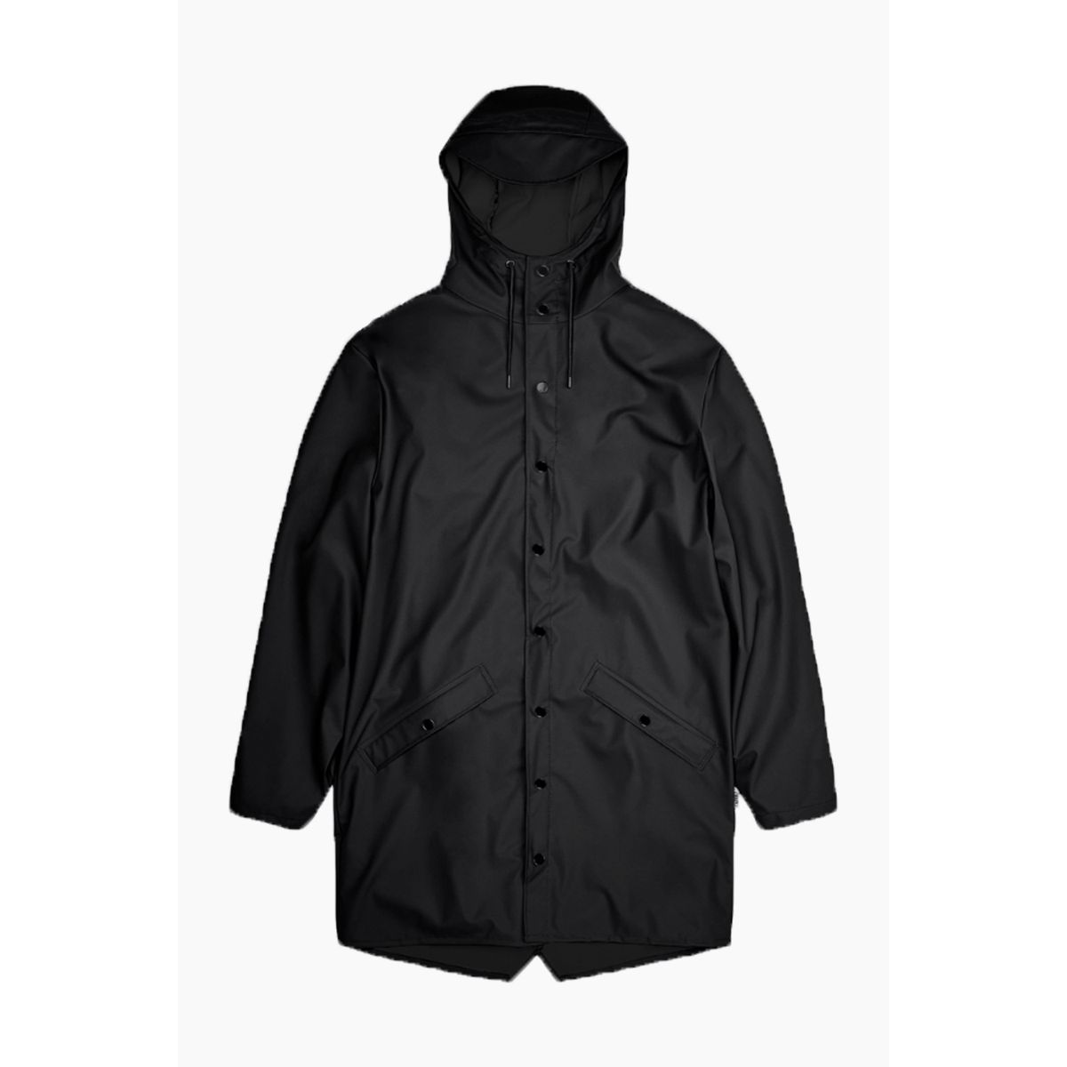 Long Jacket W3 - Black - Rains - Sort S