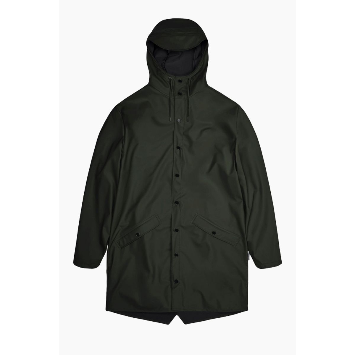 Long Jacket W3 - Green - Rains - Grøn XS