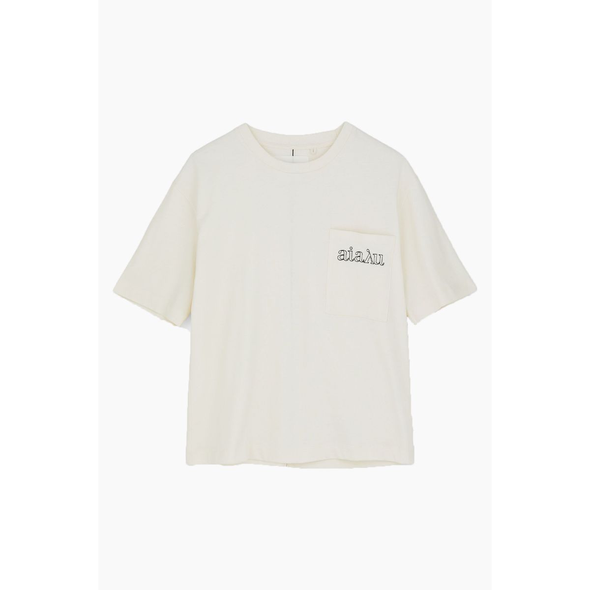 Louisa Circular Tee - Pure Ecru - Aiayu - Creme XS