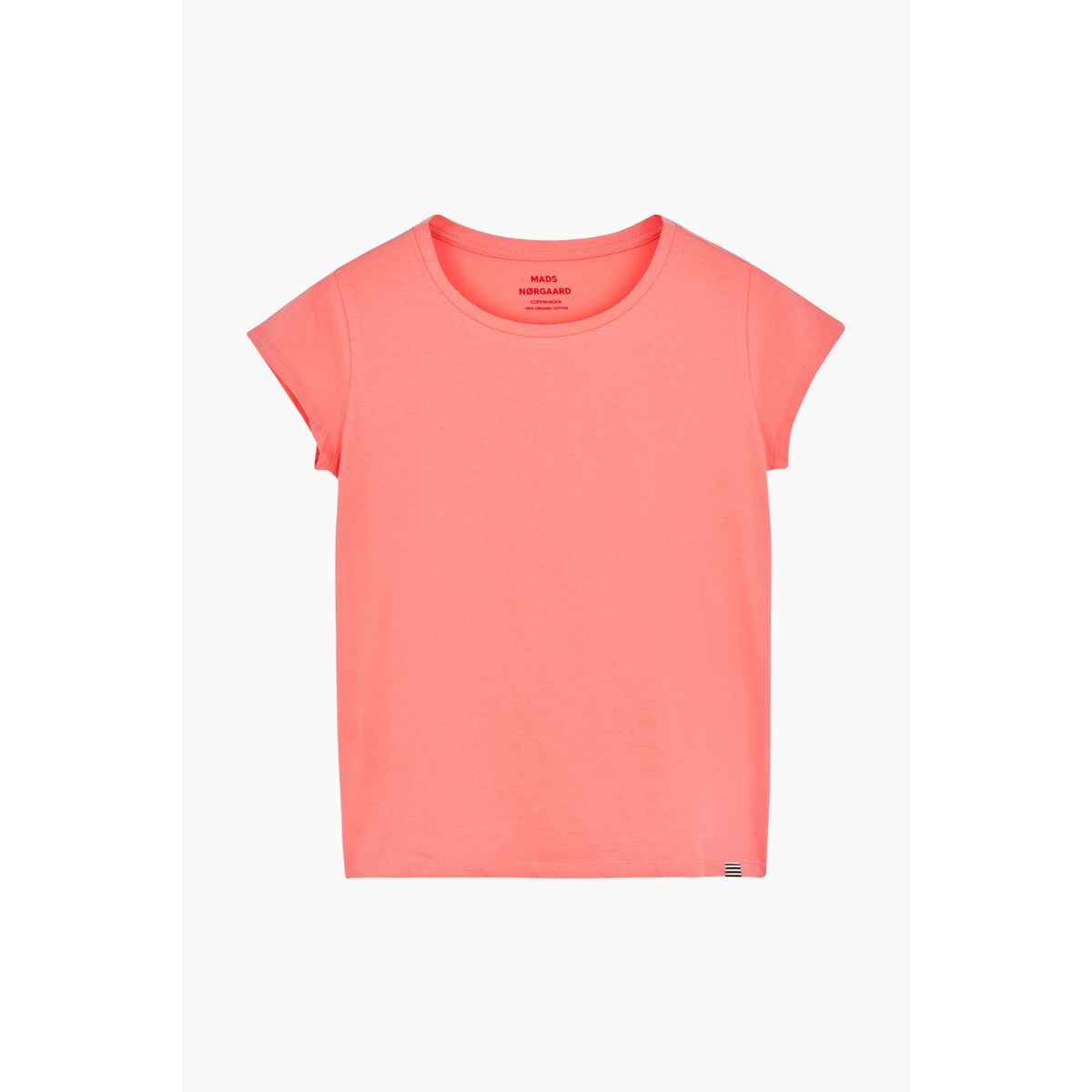 Organic Jersey Teasy Tee FAV - Shell Pink - Mads Nørgaard - Pink XL