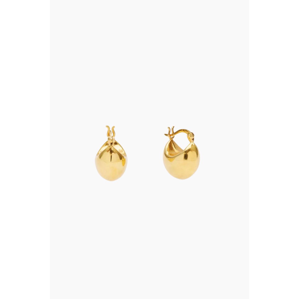 Poppy Petite Hoops - Gold - Pico - Guld One Size