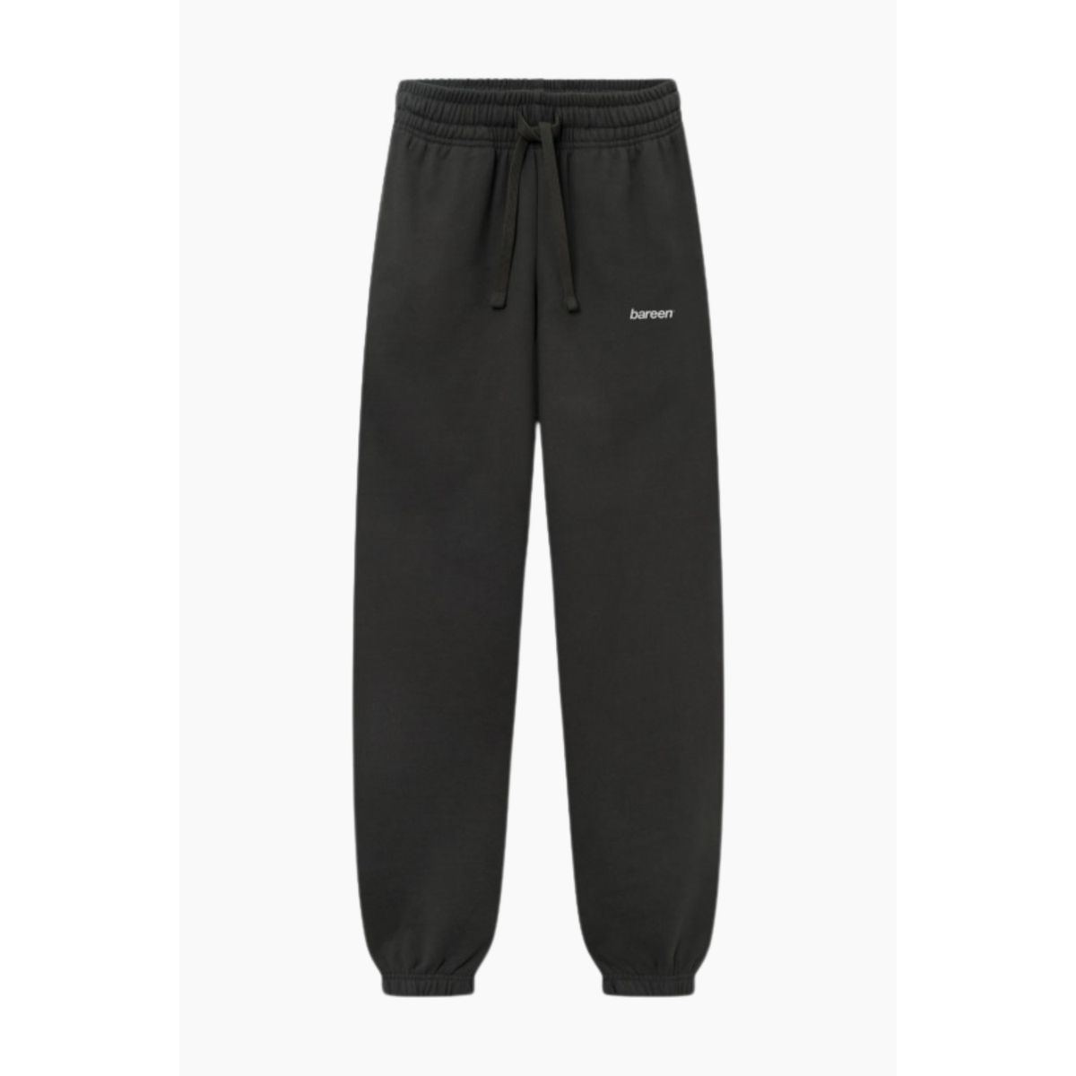 Sweatpants Heavy Logo - Black - bareen - Sort M