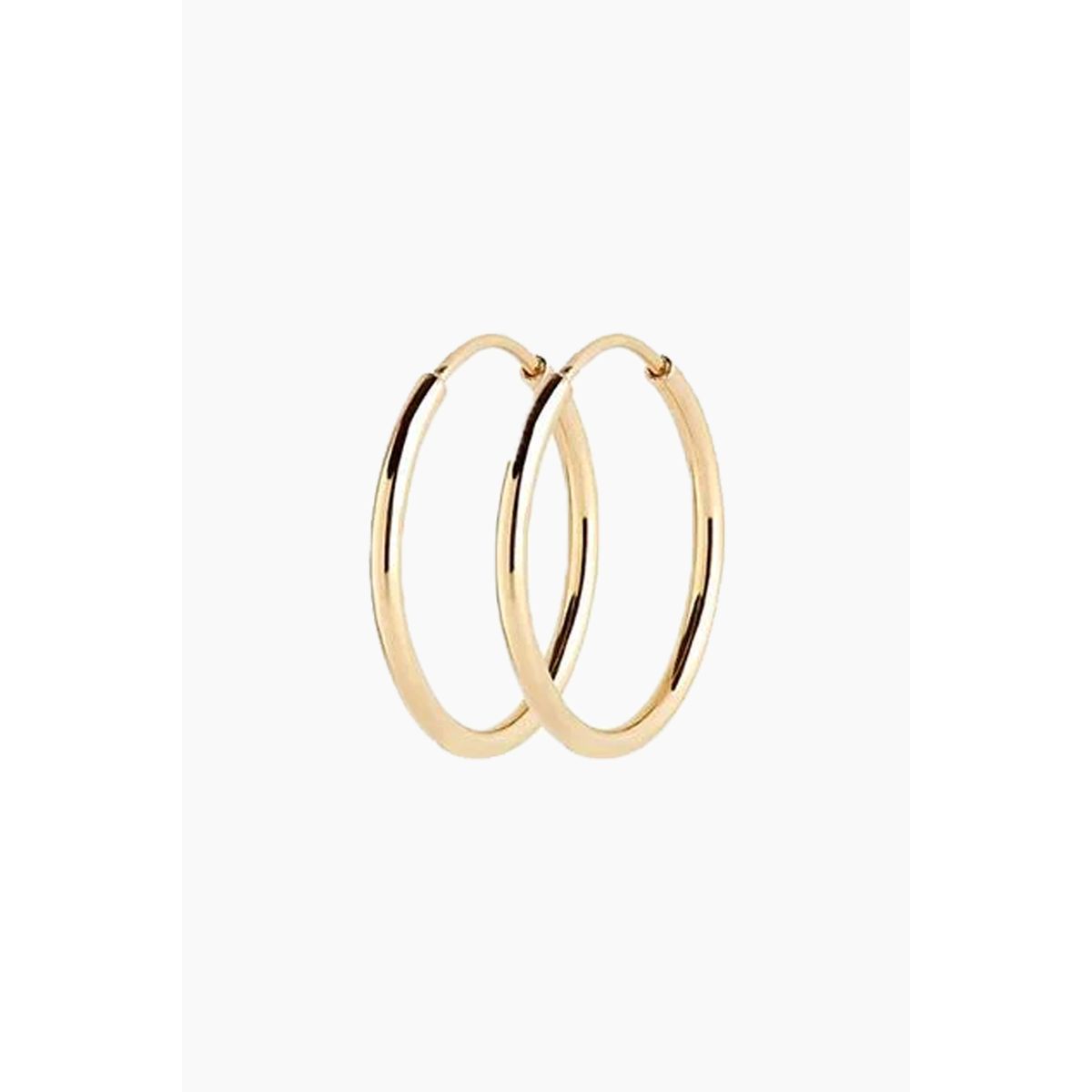 Senorita 20 Hoop - Goldplated Silver - Maria Black - Guld One Size