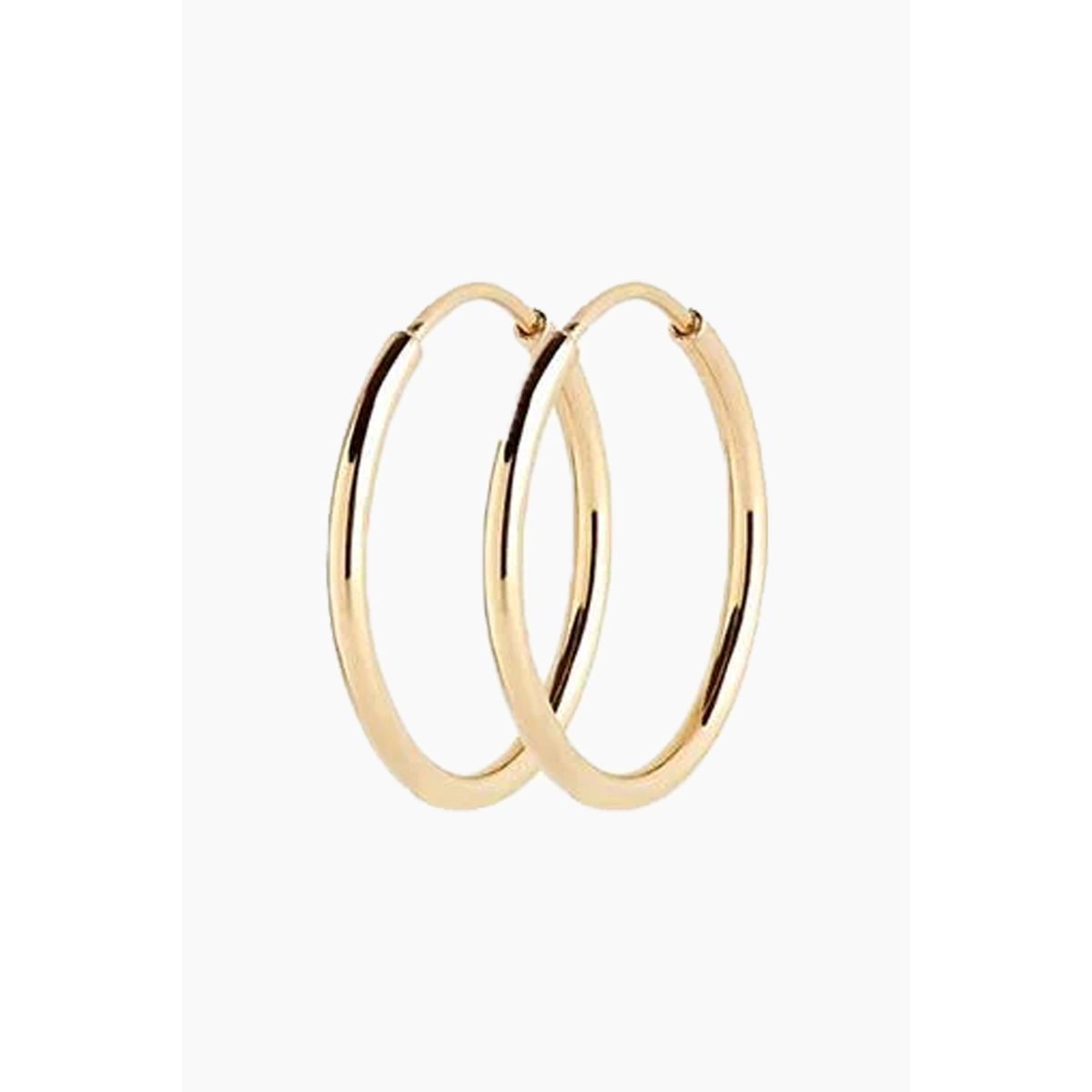 Senorita 25 Hoop - Goldplated Silver - Maria Black - Guld One Size