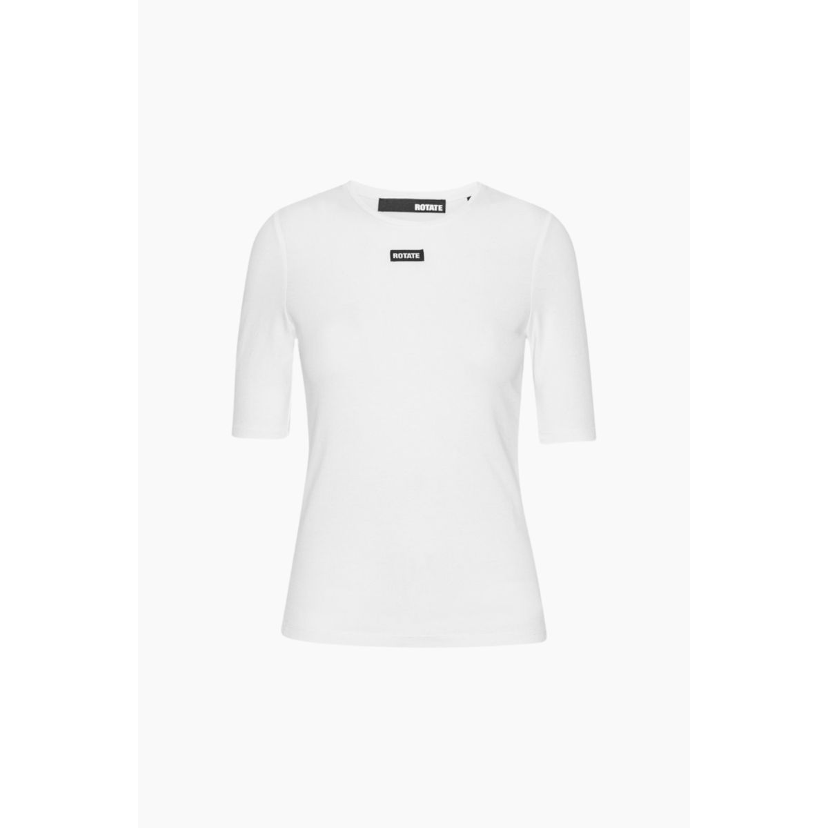 Short Sleeve T-Shirt - Blanc de Blanc - ROTATE - Hvid S