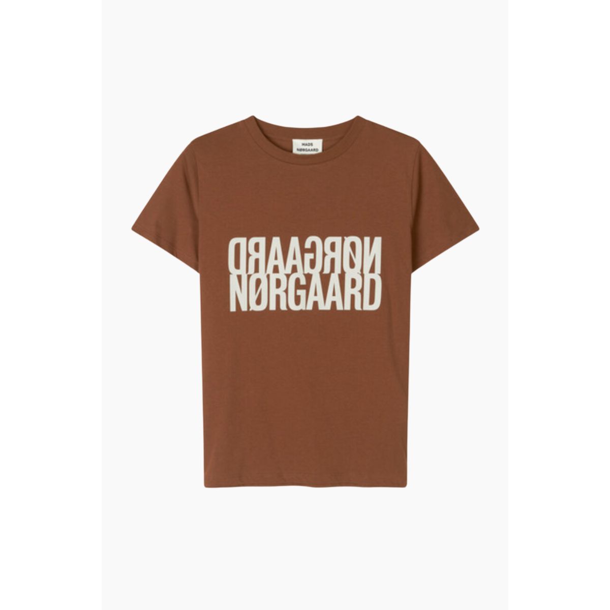 Single Organic Trenda P Tee - Cambridge Brown - Mads Nørgaard - Brun M