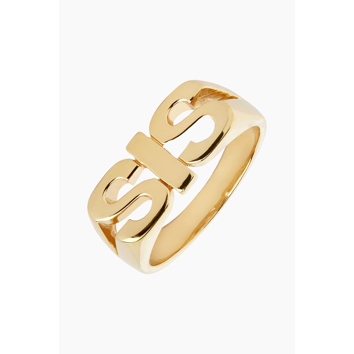 Sis Ring - Goldplated Silver - Maria Black - Guld 50