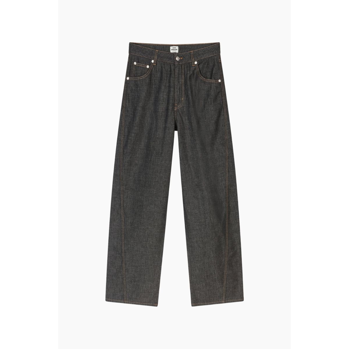 Soft Denim Christel Jeans - Black Melange - Mads Nørgaard - Sort L