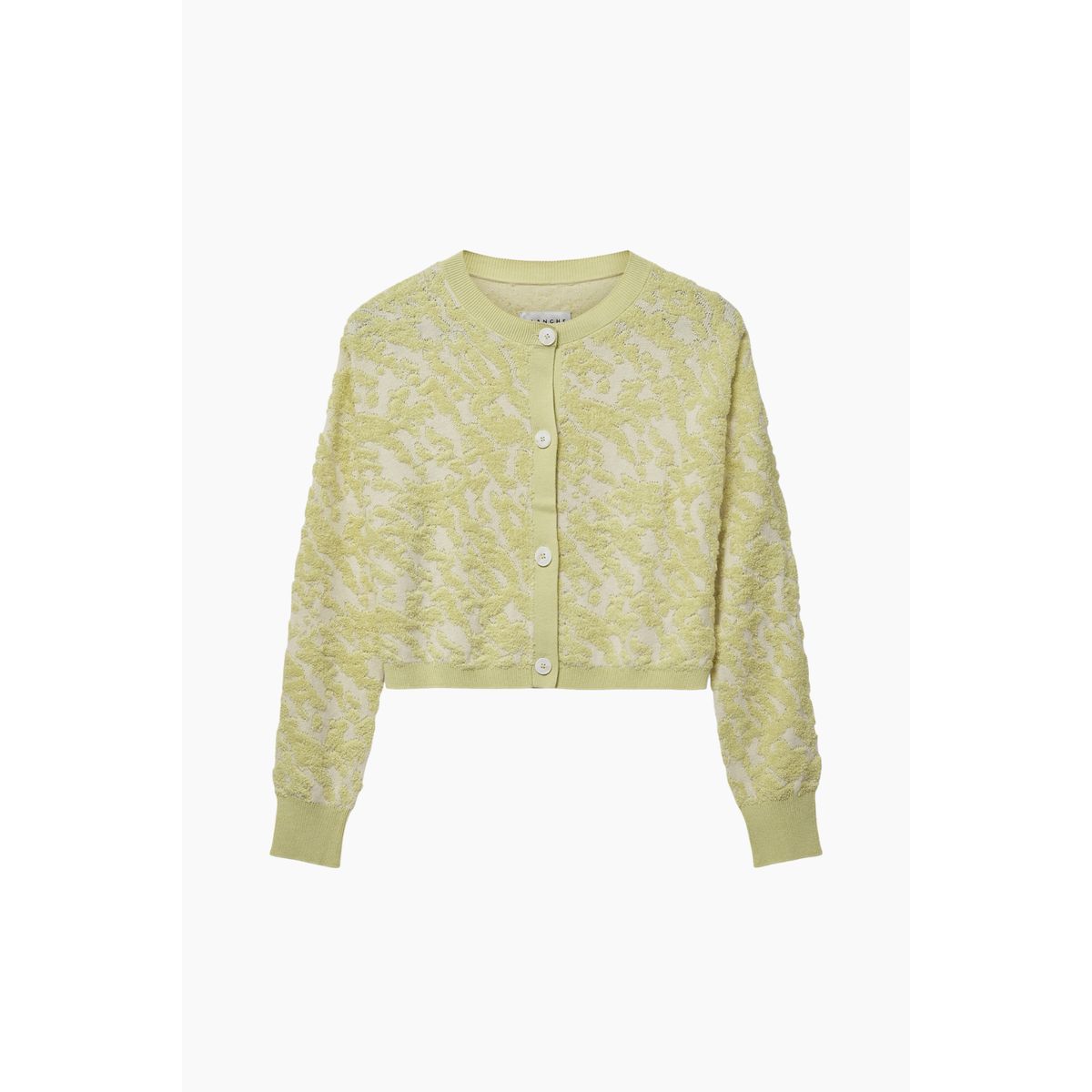 Soleil-BL Cardigan - Yellow Tender - Blanche - Gul XS