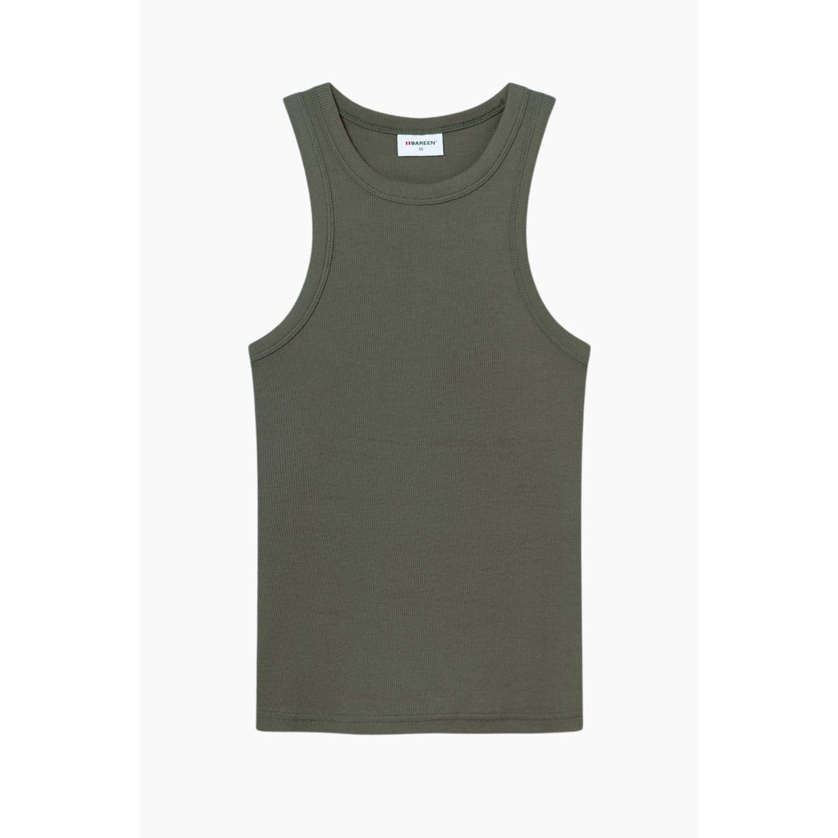 Tank Top Women - Olive Green - bareen - Grøn XS