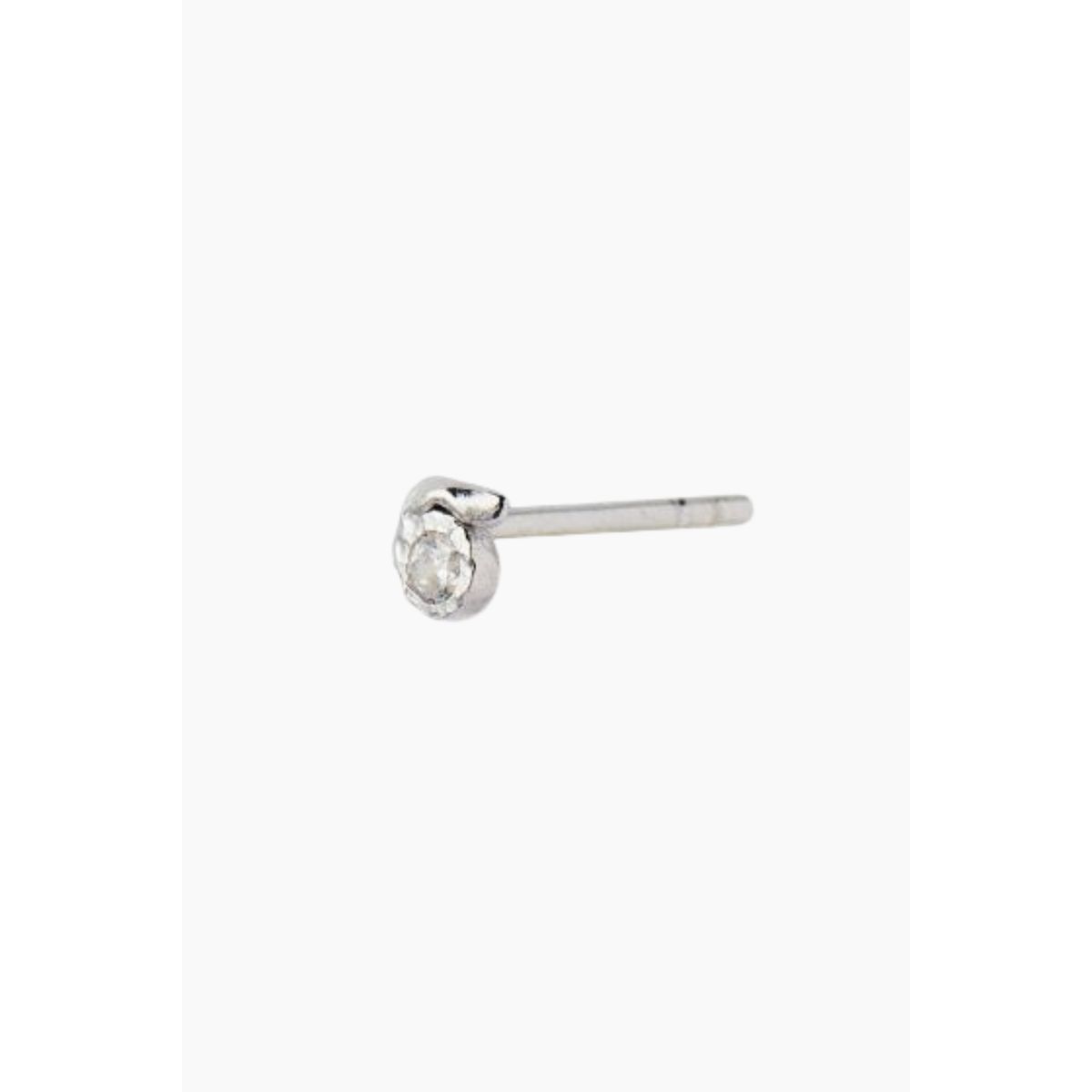 Tres Petit Flow Earring - Silver - Stine A - Sølv One Size