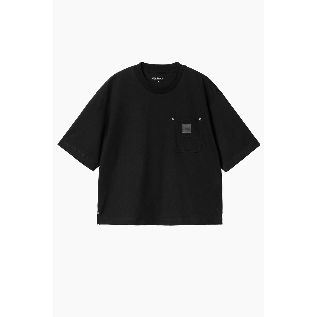 W' S/S Eldon T-Shirt -Black- Carhartt WIP - Sort L