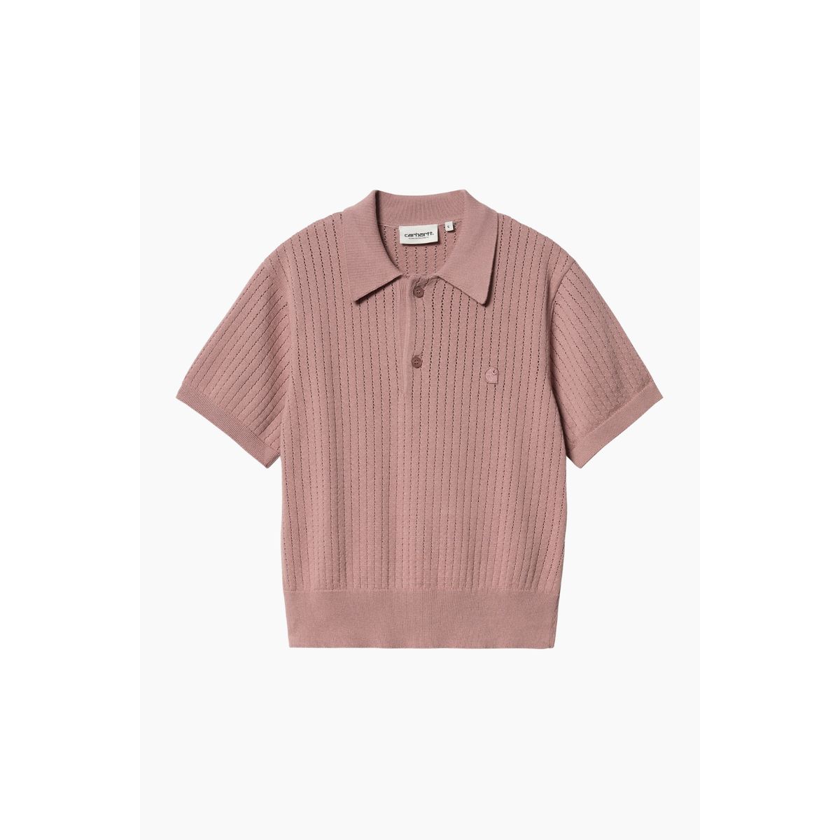 W' S/S Norlina Polo - Dusty Fuchsia - Carhartt WIP - Lyserød XS